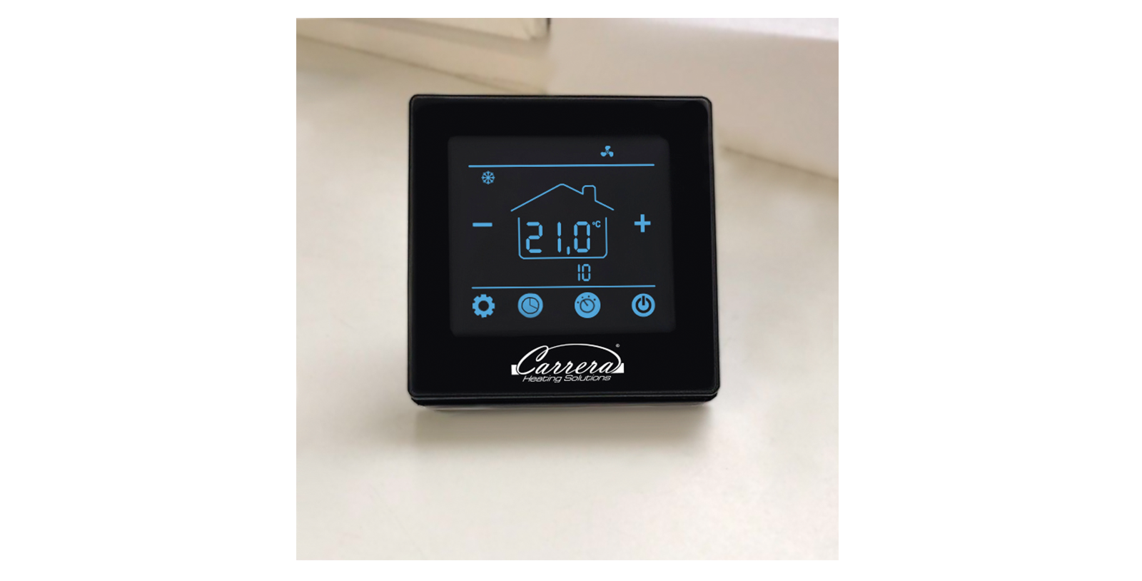 Carrera FT Black thermostat